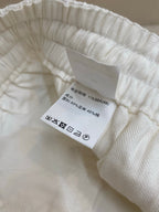 White Cotton Plain Tailored - Men's