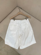 White Cotton Plain Tailored - Men's