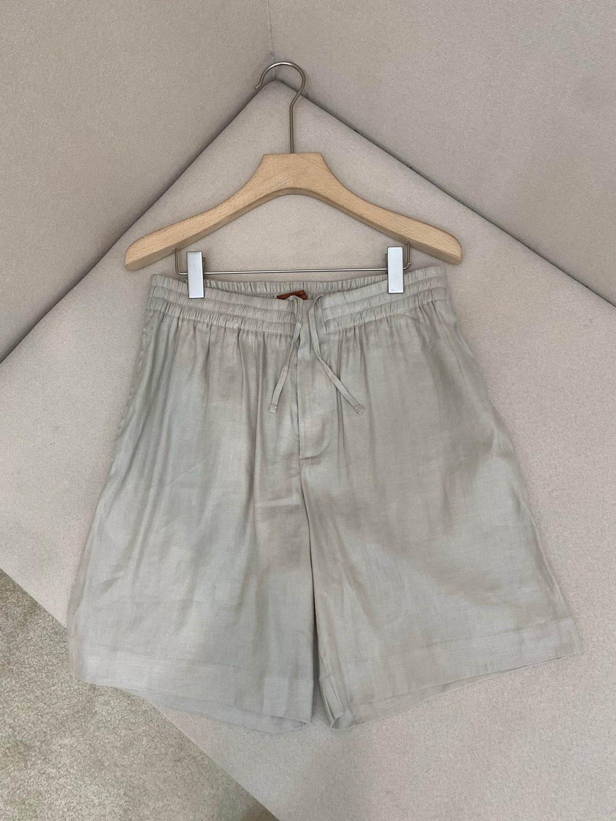 White Cotton Plain Tailored - Men's