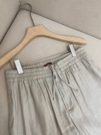 White Cotton Plain Tailored - Men's