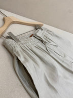 White Cotton Plain Tailored - Men's