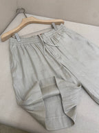White Cotton Plain Tailored - Men's