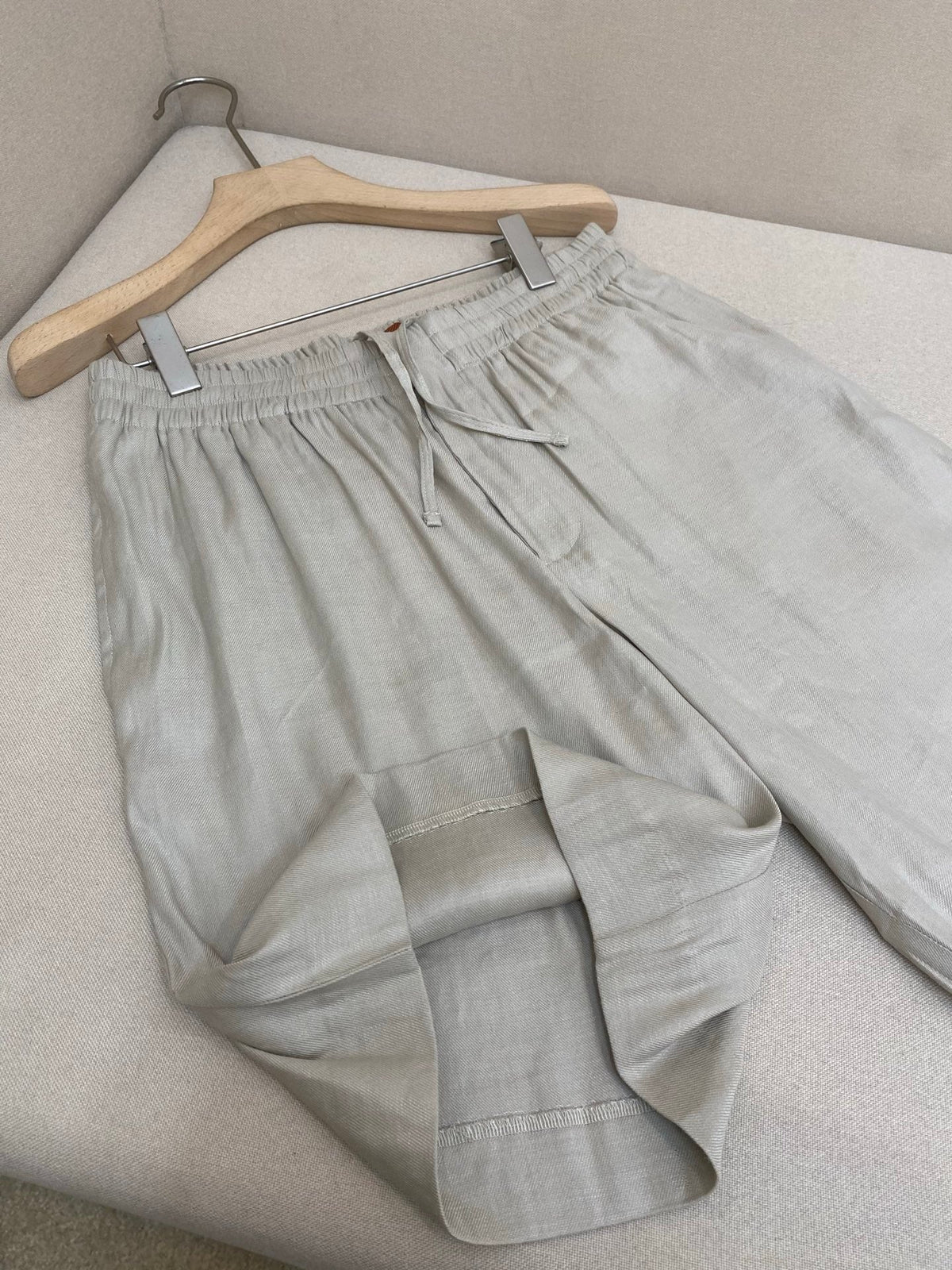 White Cotton Plain Tailored - Men's