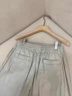 White Cotton Plain Tailored - Men's