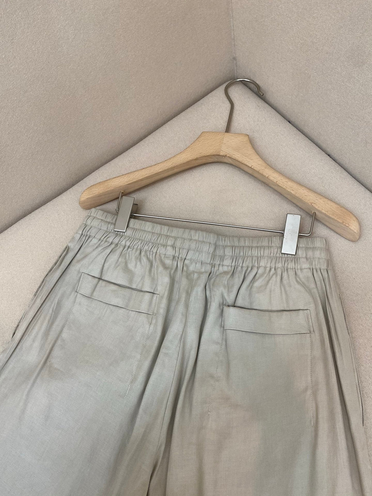White Cotton Plain Tailored - Men's
