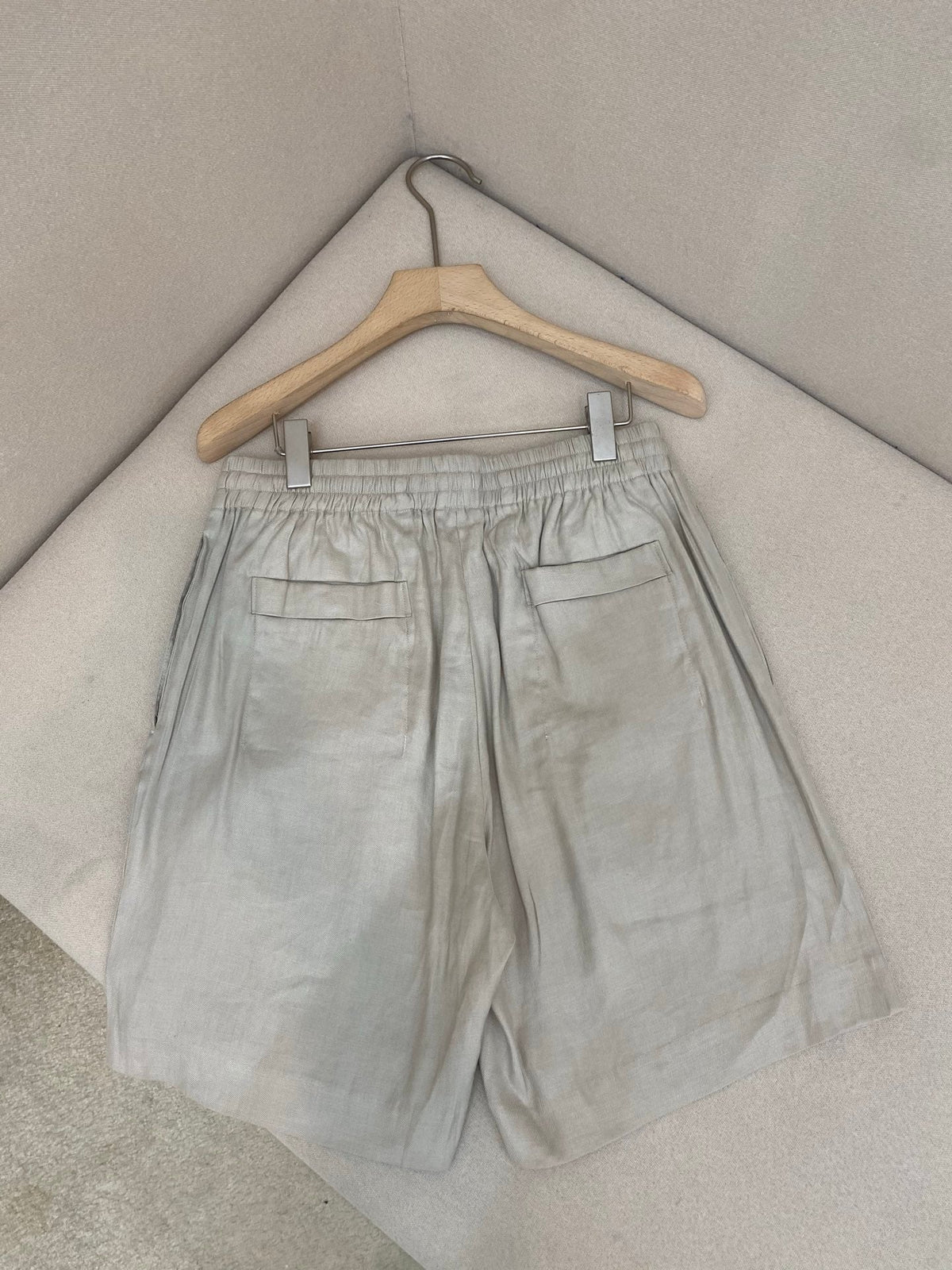 White Cotton Plain Tailored - Men's