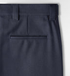 Navy Cotton Cuffed Cargo - Men's