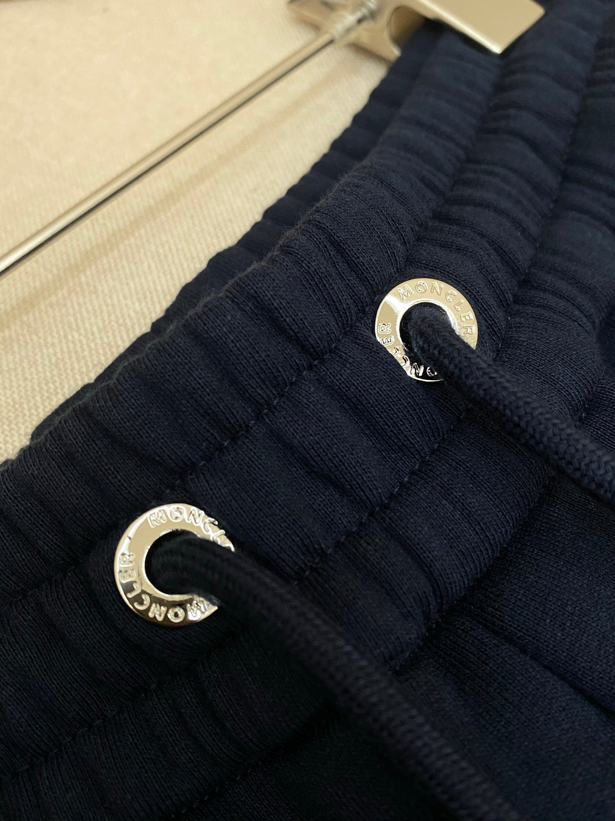 Navy Cotton Plain Drawstring - Men's