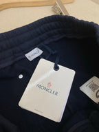 Navy Cotton Plain Drawstring - Men's