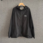 Brown Leather Plain Hooded - Men's