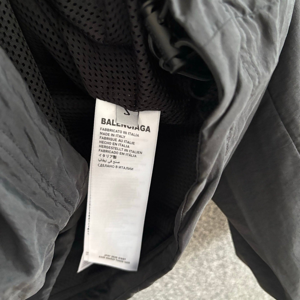 Brown Leather Plain Hooded - Men's