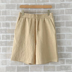 Navy Cotton Textured Drawstring - Men's