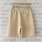 Navy Cotton Textured Drawstring - Men's