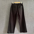 Brown Leather Plain Straight - Men's