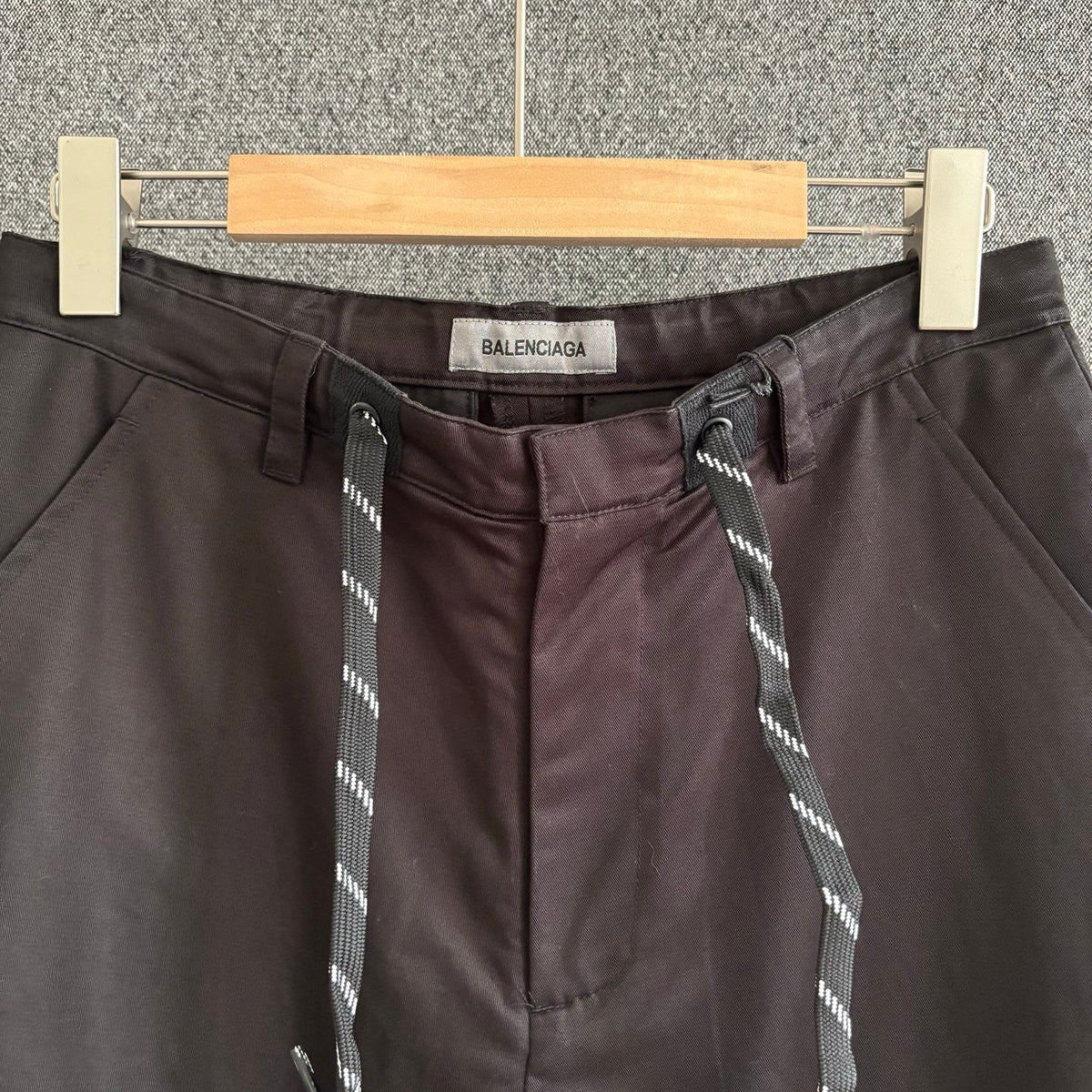 Brown Leather Plain Straight - Men's