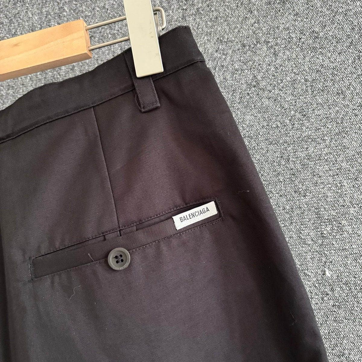 Brown Leather Plain Straight - Men's
