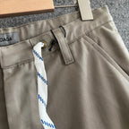 Brown Leather Plain Straight - Men's
