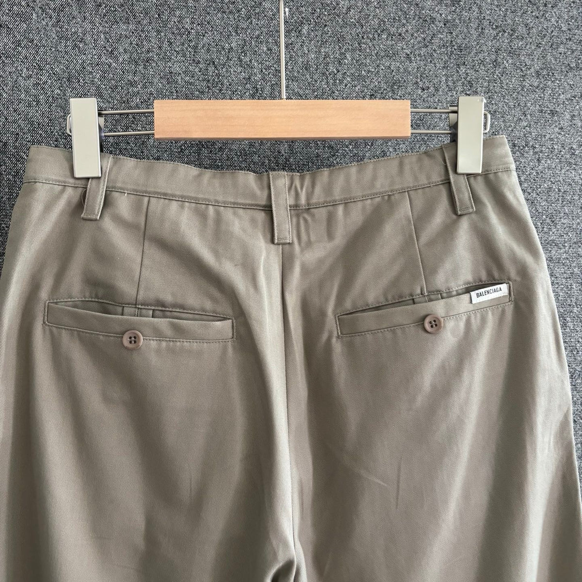 Brown Leather Plain Straight - Men's
