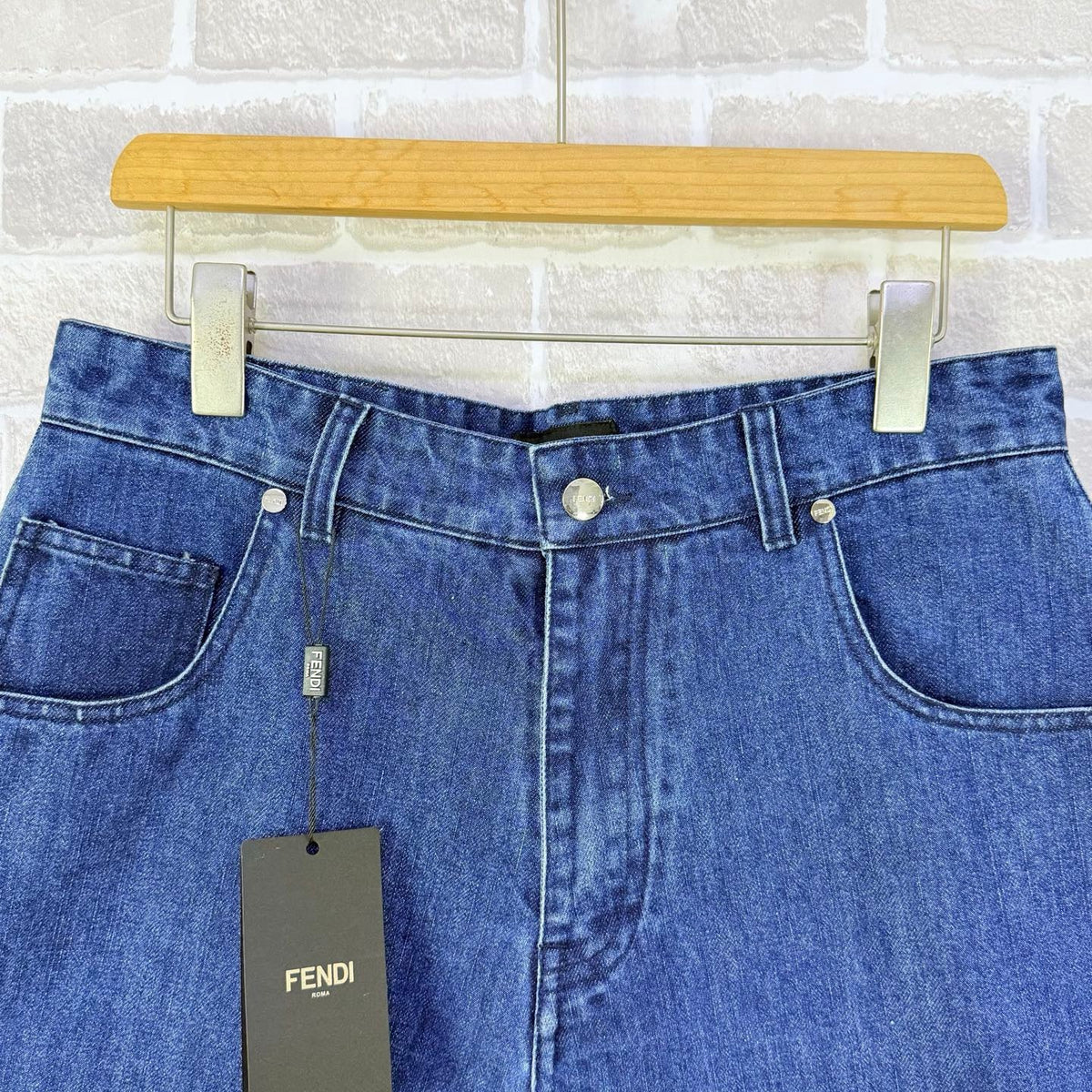 Blue Denim Plain Straight - Men's