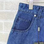 Blue Denim Plain Straight - Men's