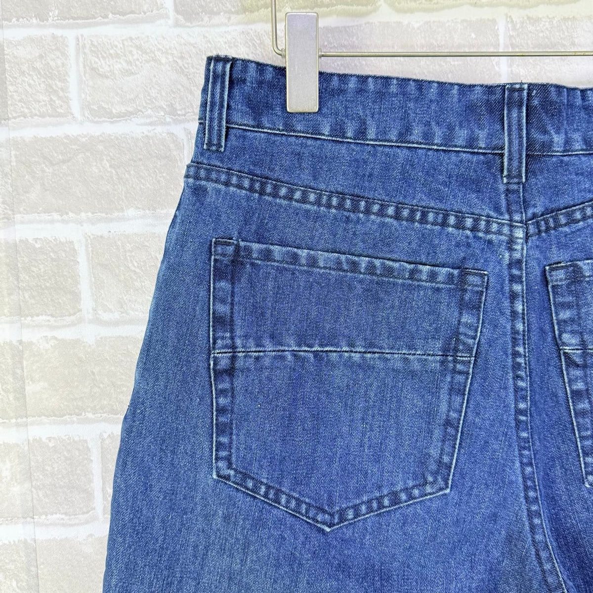 Blue Denim Plain Straight - Men's