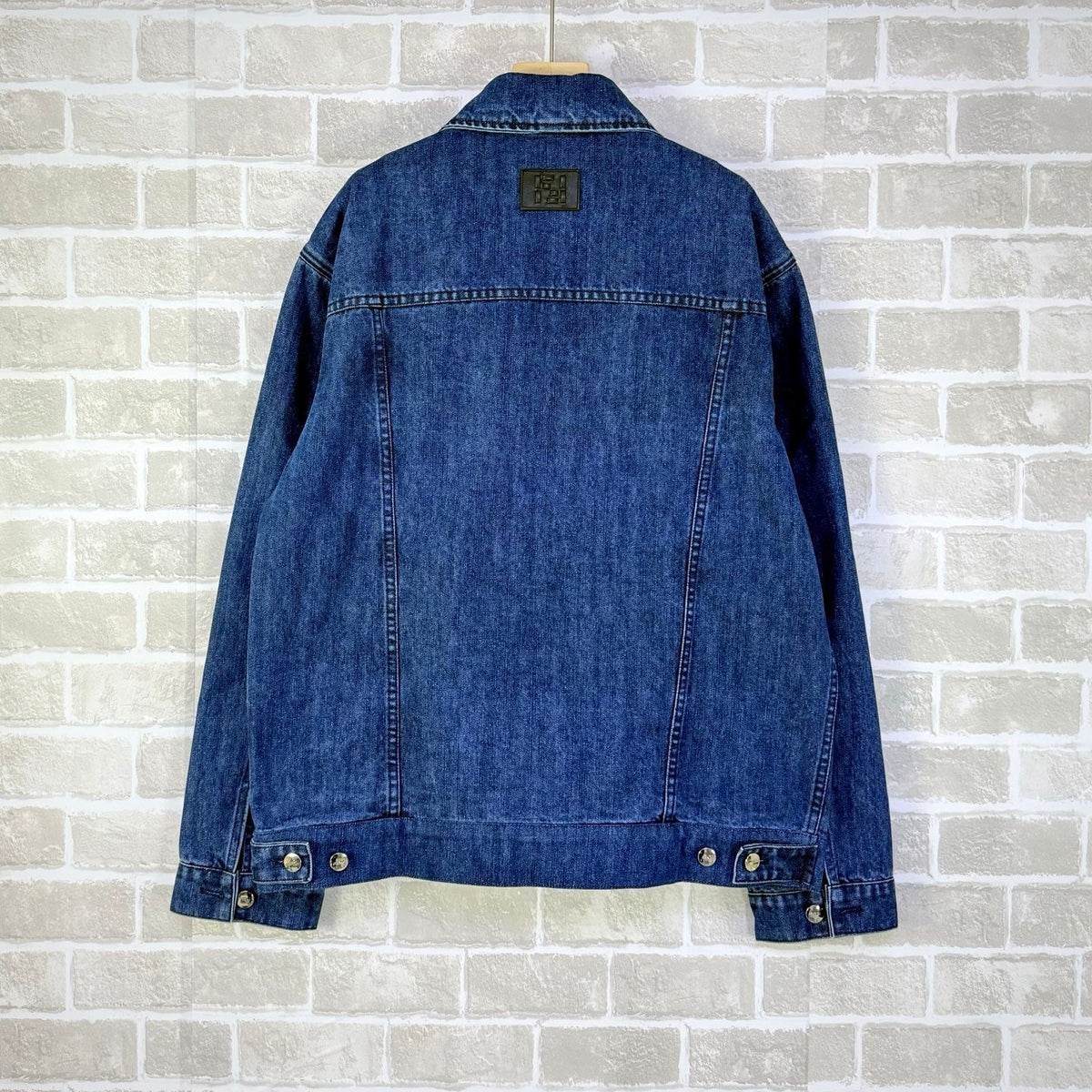 Blue Denim Washed Trucker - Men's