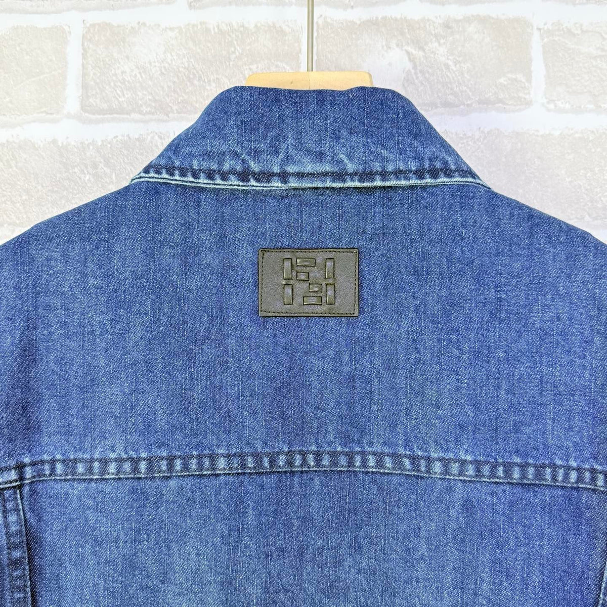 Blue Denim Washed Trucker - Men's