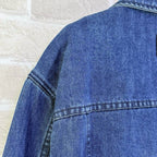 Blue Denim Washed Trucker - Men's