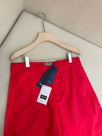 Red Nylon Plain Swim - Men's