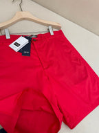 Red Nylon Plain Swim - Men's