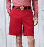 Red Nylon Plain Swim - Men's