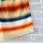 Orange Cotton Gradient Stripe Drawstring - Men's