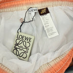 Orange Cotton Gradient Stripe Drawstring - Men's