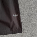 Black Nylon Plain Drawstring - Men's