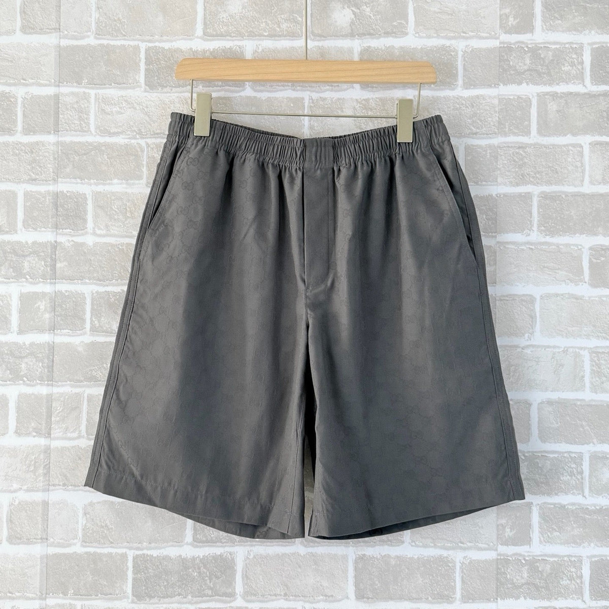 Grey Cotton Elasticated Drawstring - Men's