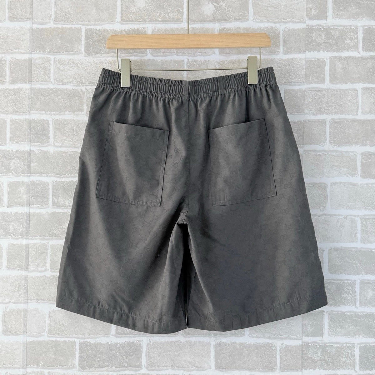 Grey Cotton Elasticated Drawstring - Men's