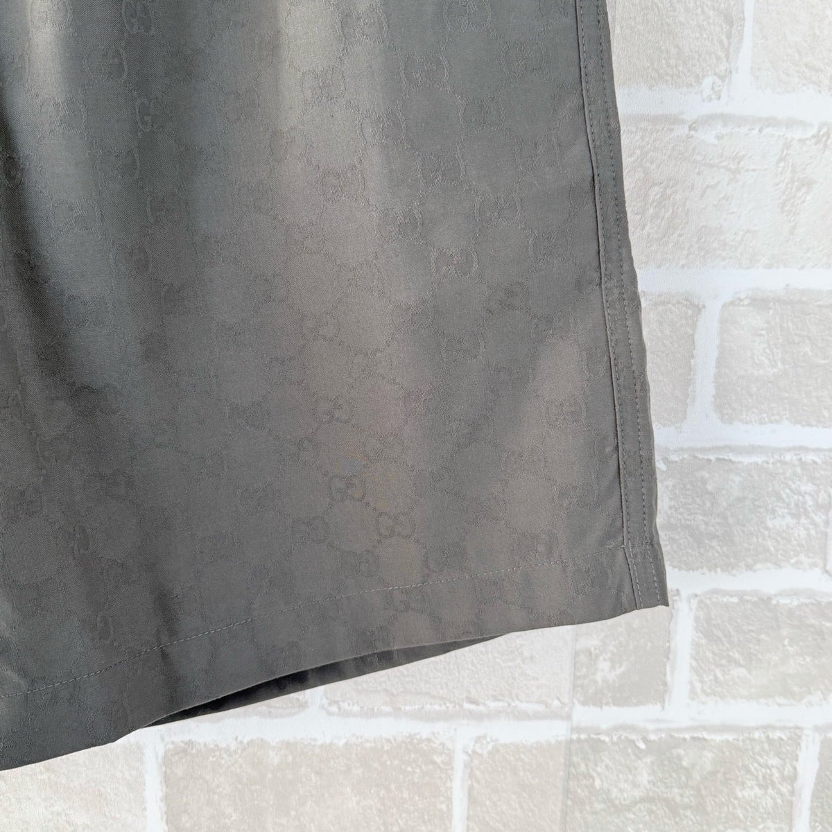 Grey Cotton Elasticated Drawstring - Men's