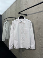 Blue Cotton Pocket Long-Sleeve - Men's
