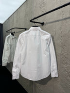 Blue Cotton Pocket Long-Sleeve - Men's