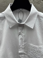 Blue Cotton Pocket Long-Sleeve - Men's