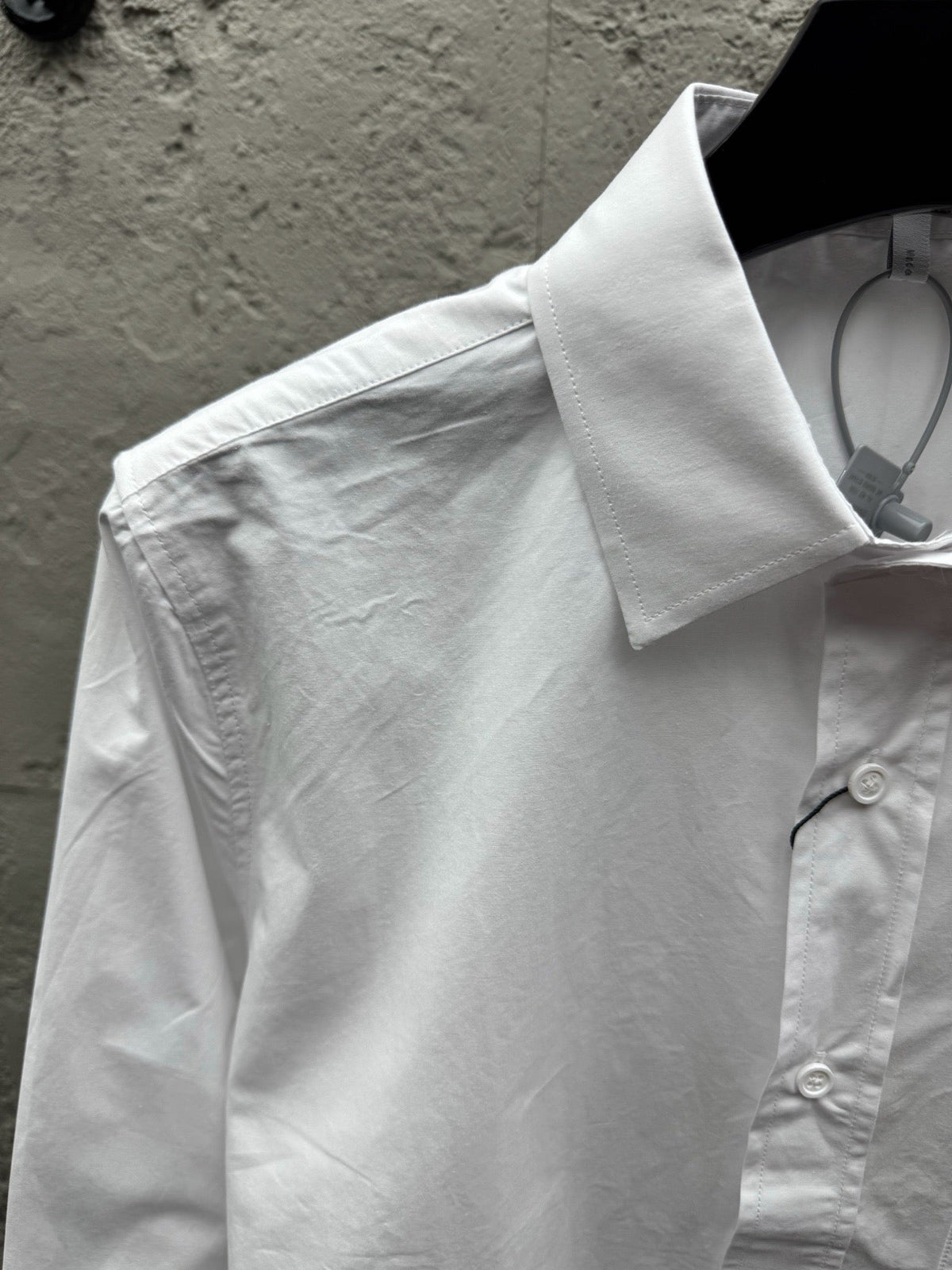 Blue Cotton Pocket Long-Sleeve - Men's