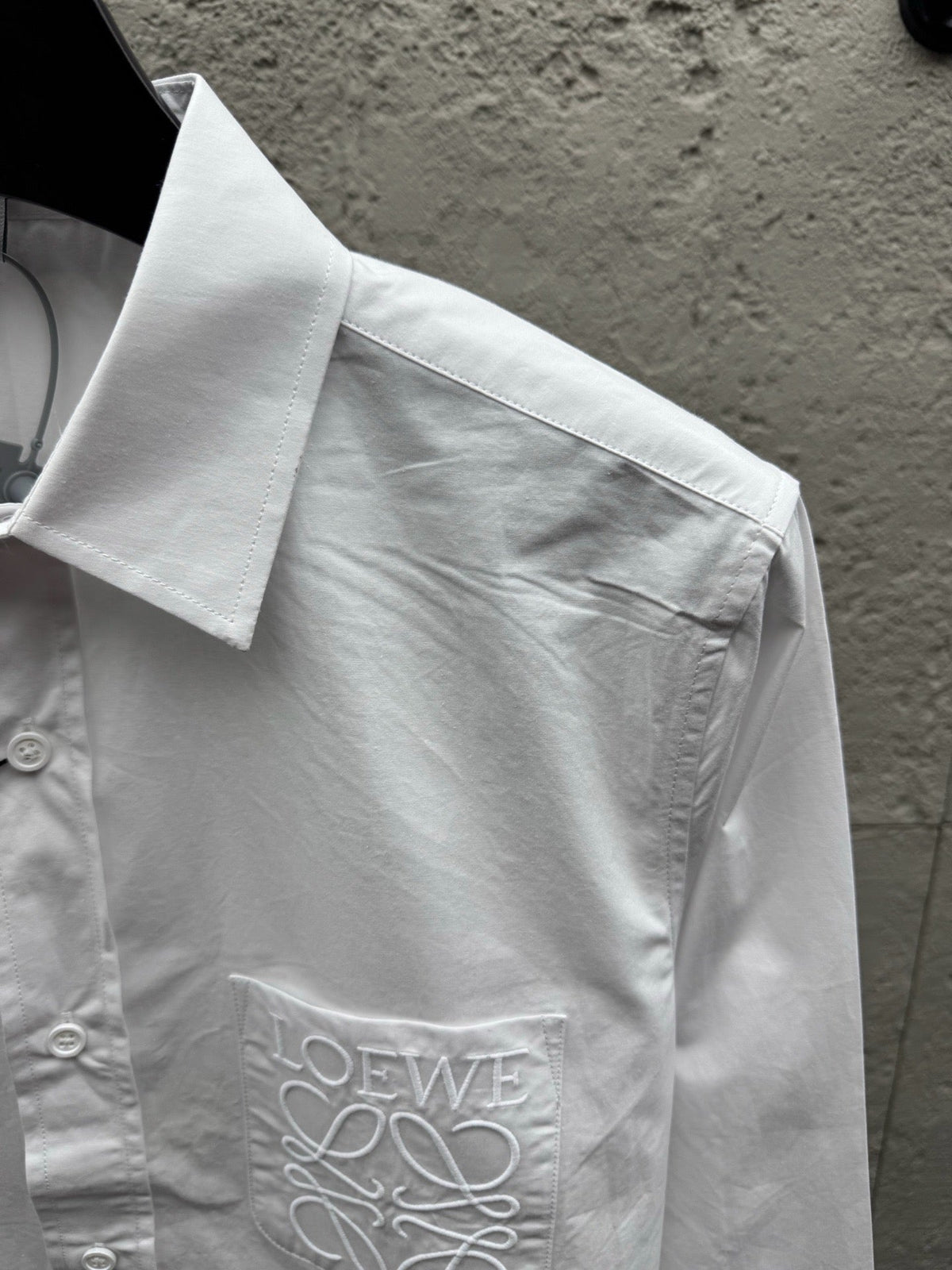 Blue Cotton Pocket Long-Sleeve - Men's