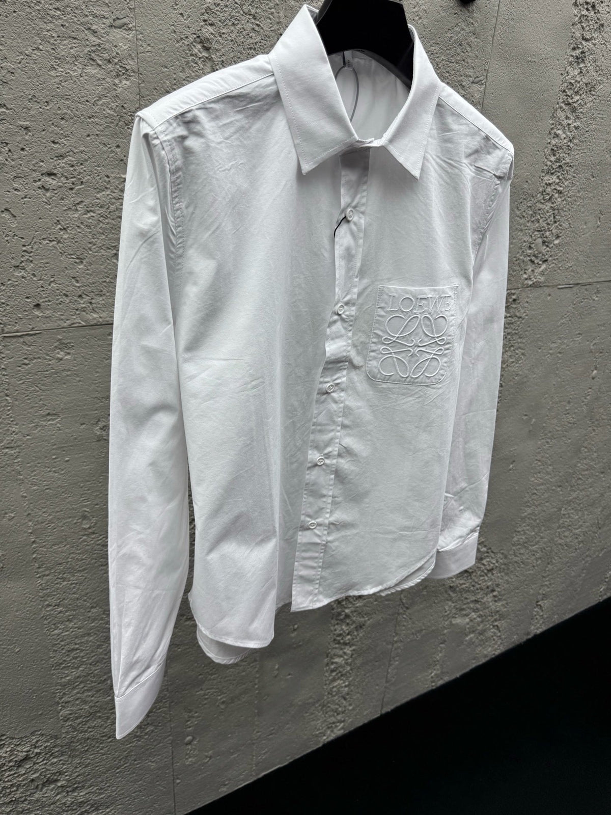 Blue Cotton Pocket Long-Sleeve - Men's