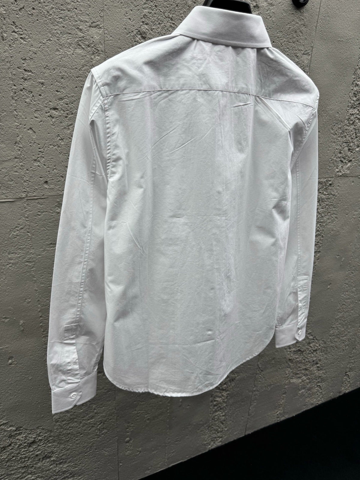 Blue Cotton Pocket Long-Sleeve - Men's