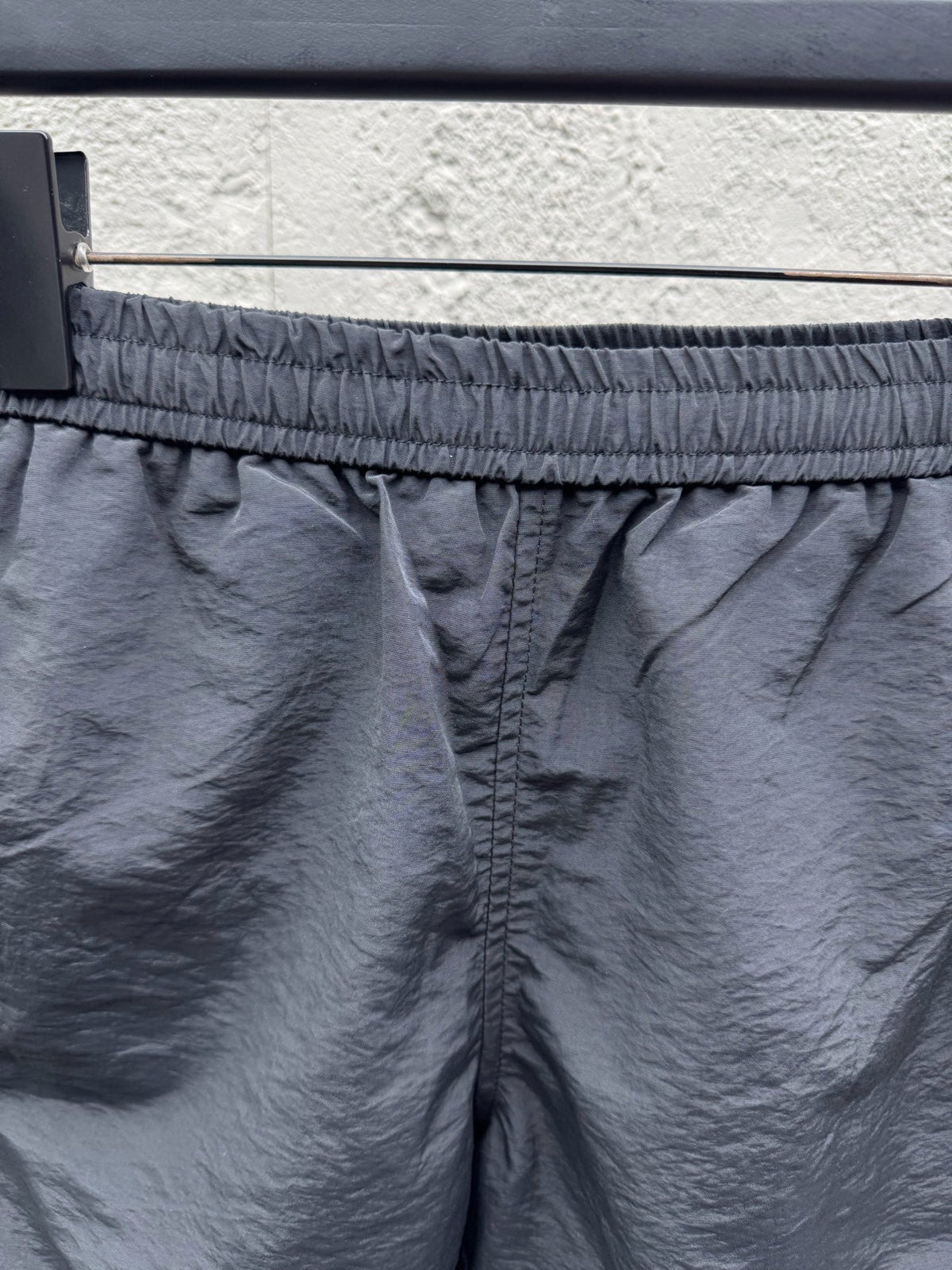 Cream Cotton Embroidered Drawstring - Men's