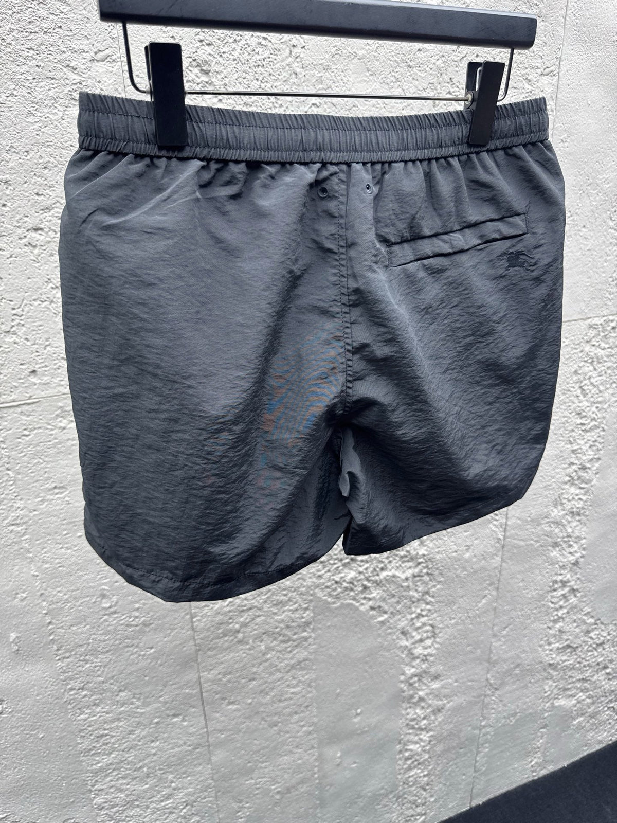 Cream Cotton Embroidered Drawstring - Men's