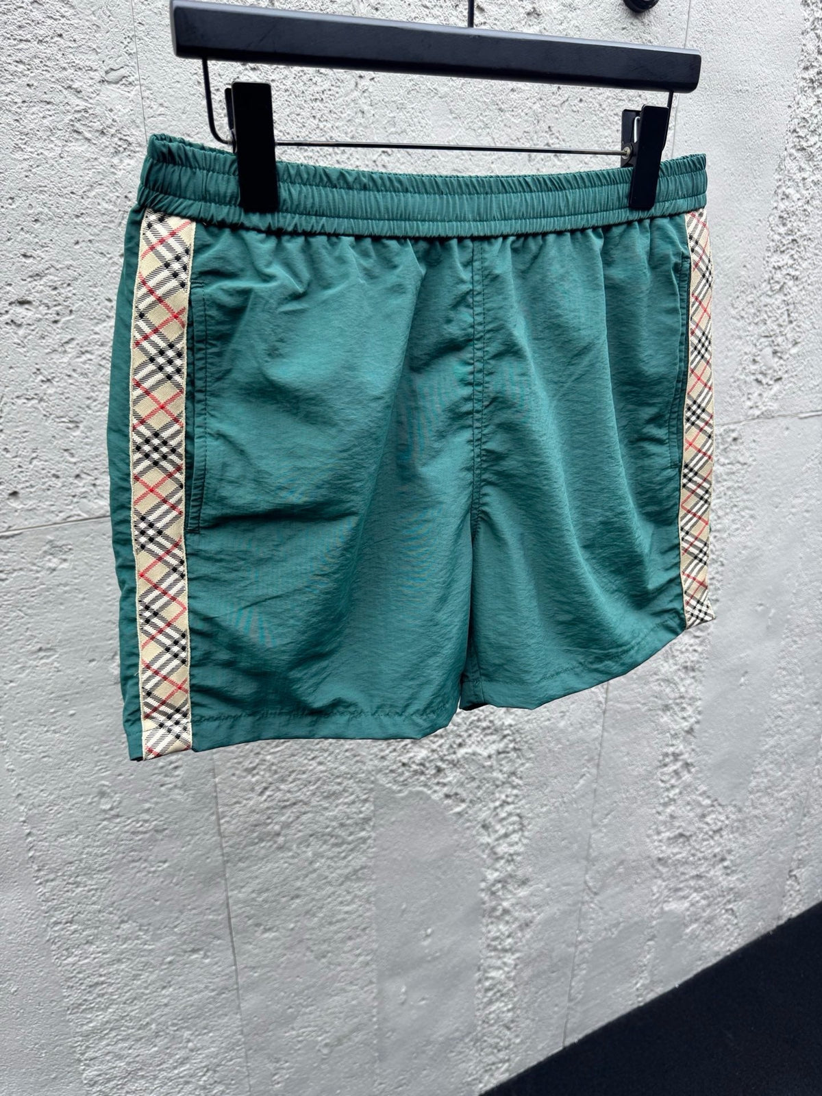 Cream Cotton Embroidered Drawstring - Men's