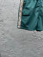 Cream Cotton Embroidered Drawstring - Men's