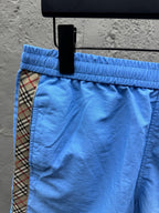 Cream Cotton Embroidered Drawstring - Men's