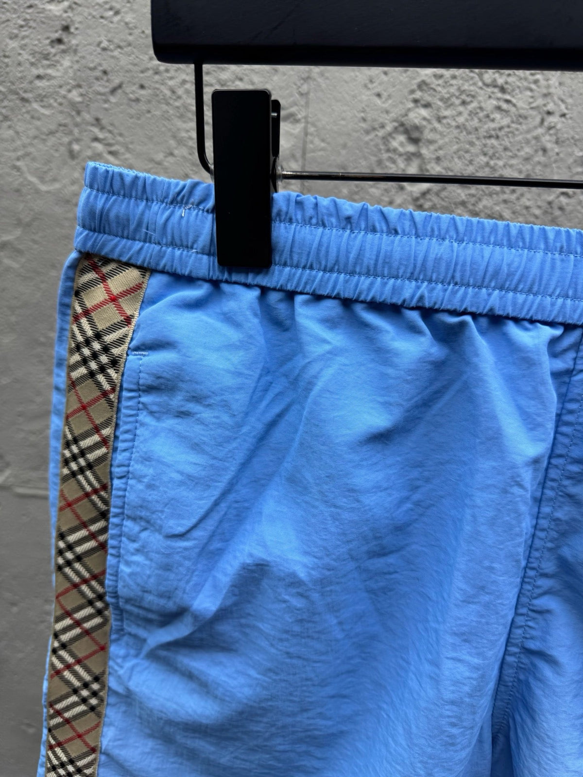 Cream Cotton Embroidered Drawstring - Men's